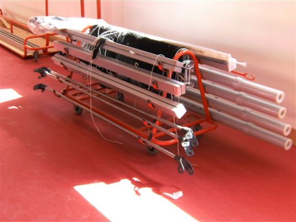 Transportwagen für Reck